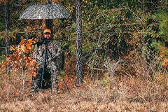 Mossy Oak Original Bottomland camouflage on umbrella