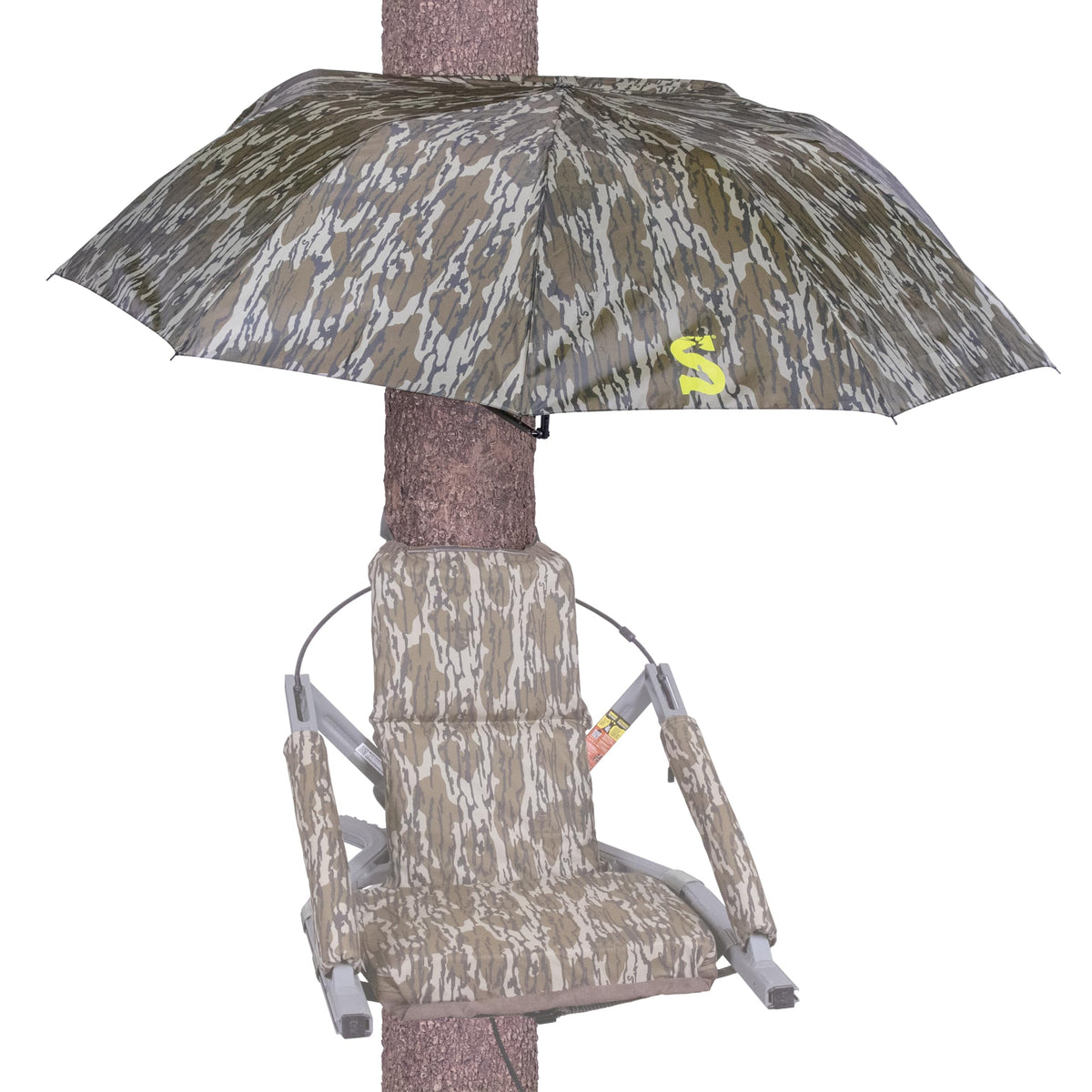 Umbrella provides more than 15 sq ft of shade and protection