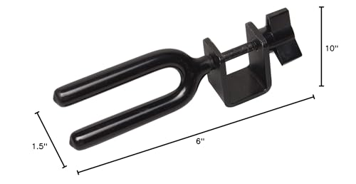 Rubber insert included for better fit on smaller treestands