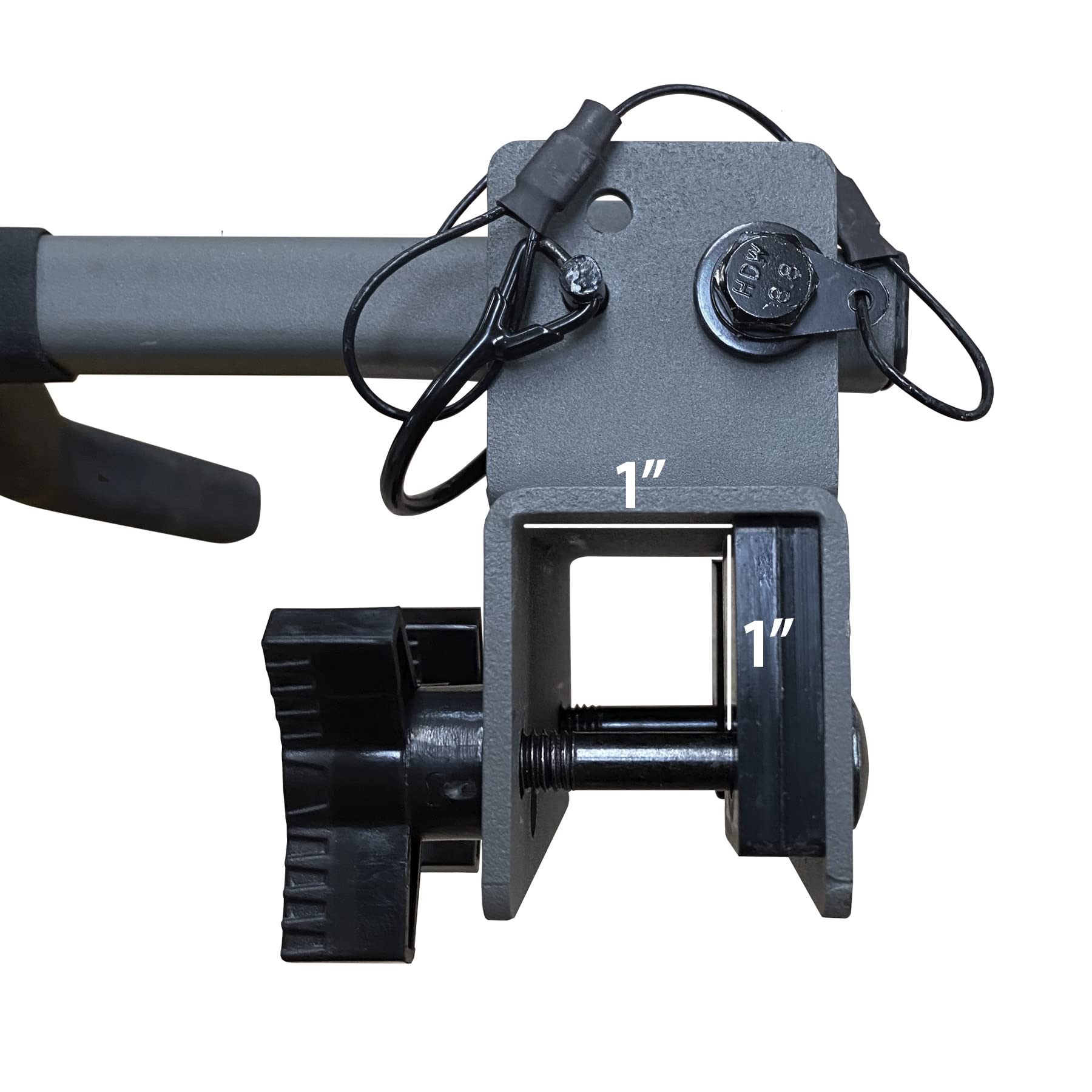 Tool-free installation of the Universal Footrest