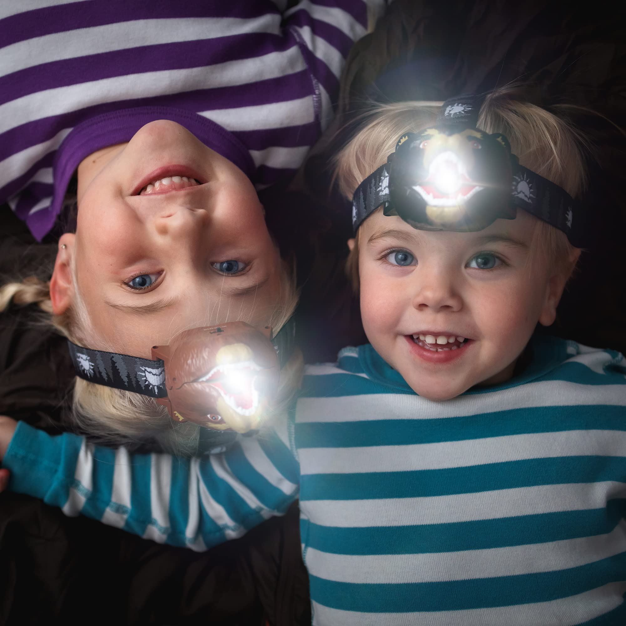 Sun Company Bear Headlamp roars during use for playful moments