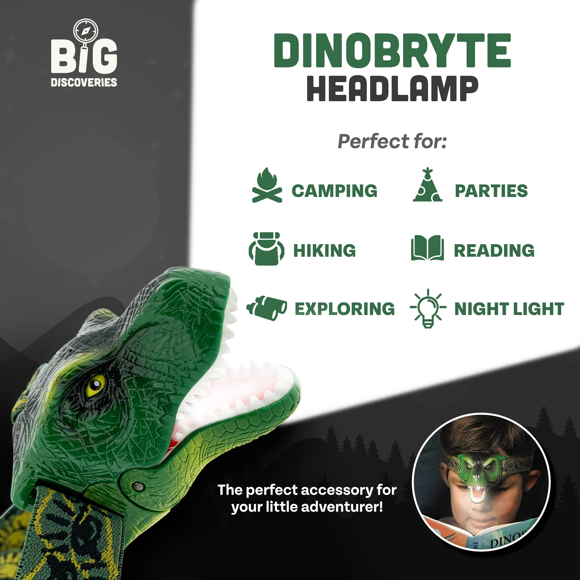 Sun Company DinoBryte LED light brightens campsites and basements