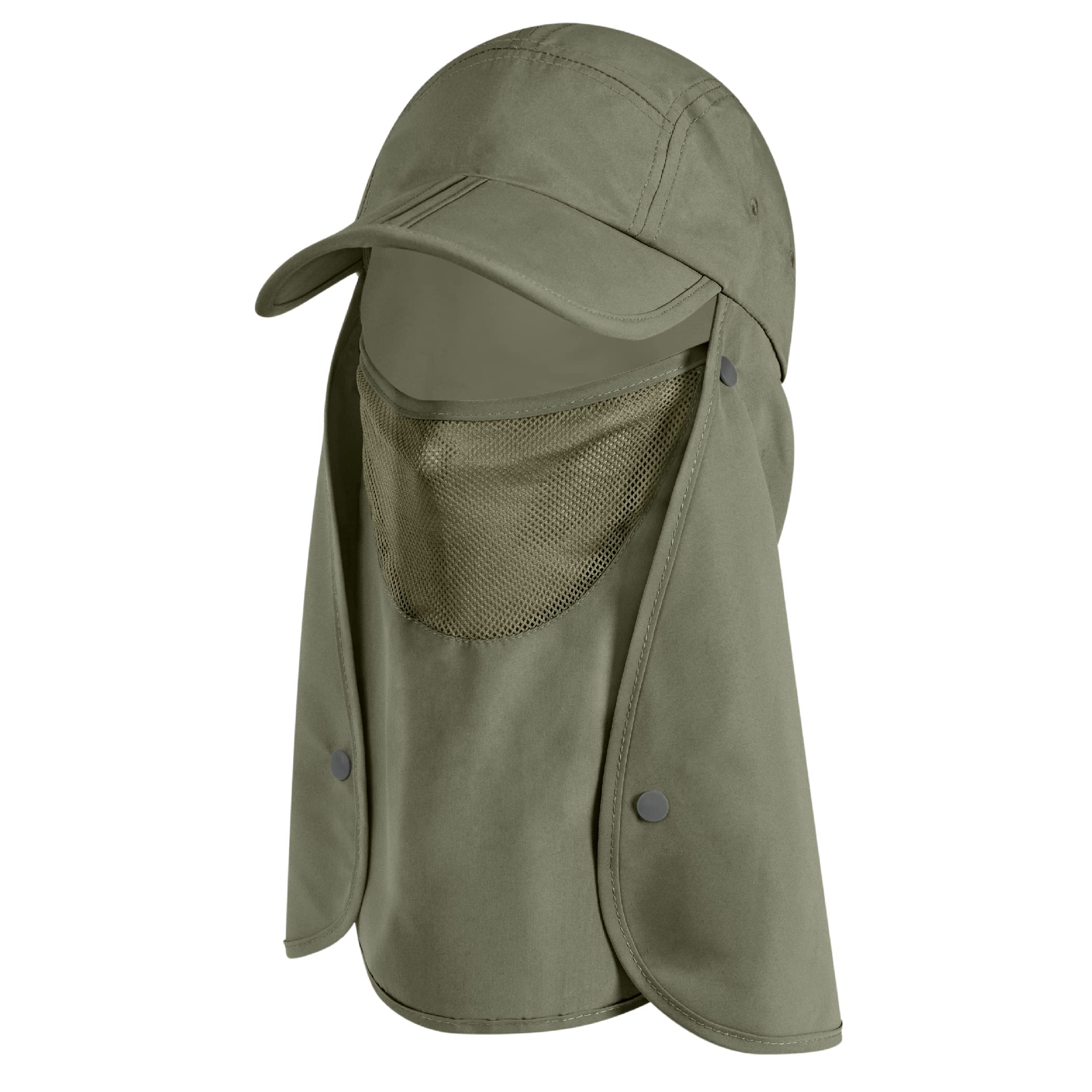 Adjustable cords on SUN CUBE hat ensure secure fit for all.
