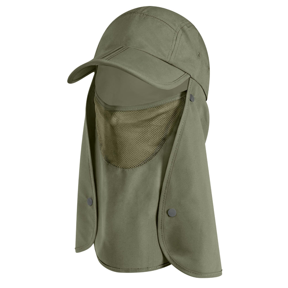 Adjustable cords on SUN CUBE hat ensure secure fit for all.