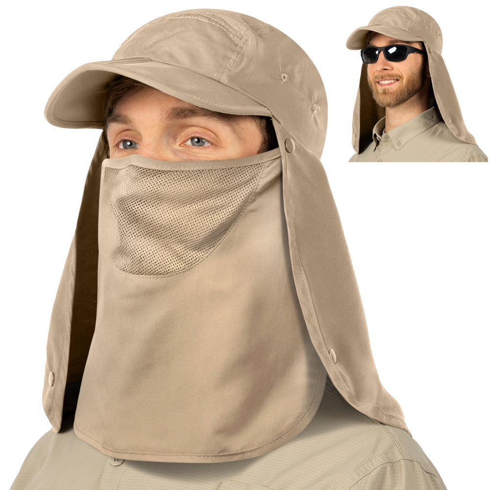 SUN CUBE hat adjustable cords ensure a secure fit for everyone