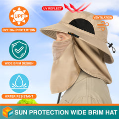 SUN CUBE Boonie Hat packable design ideal for travel and outdoor activities.