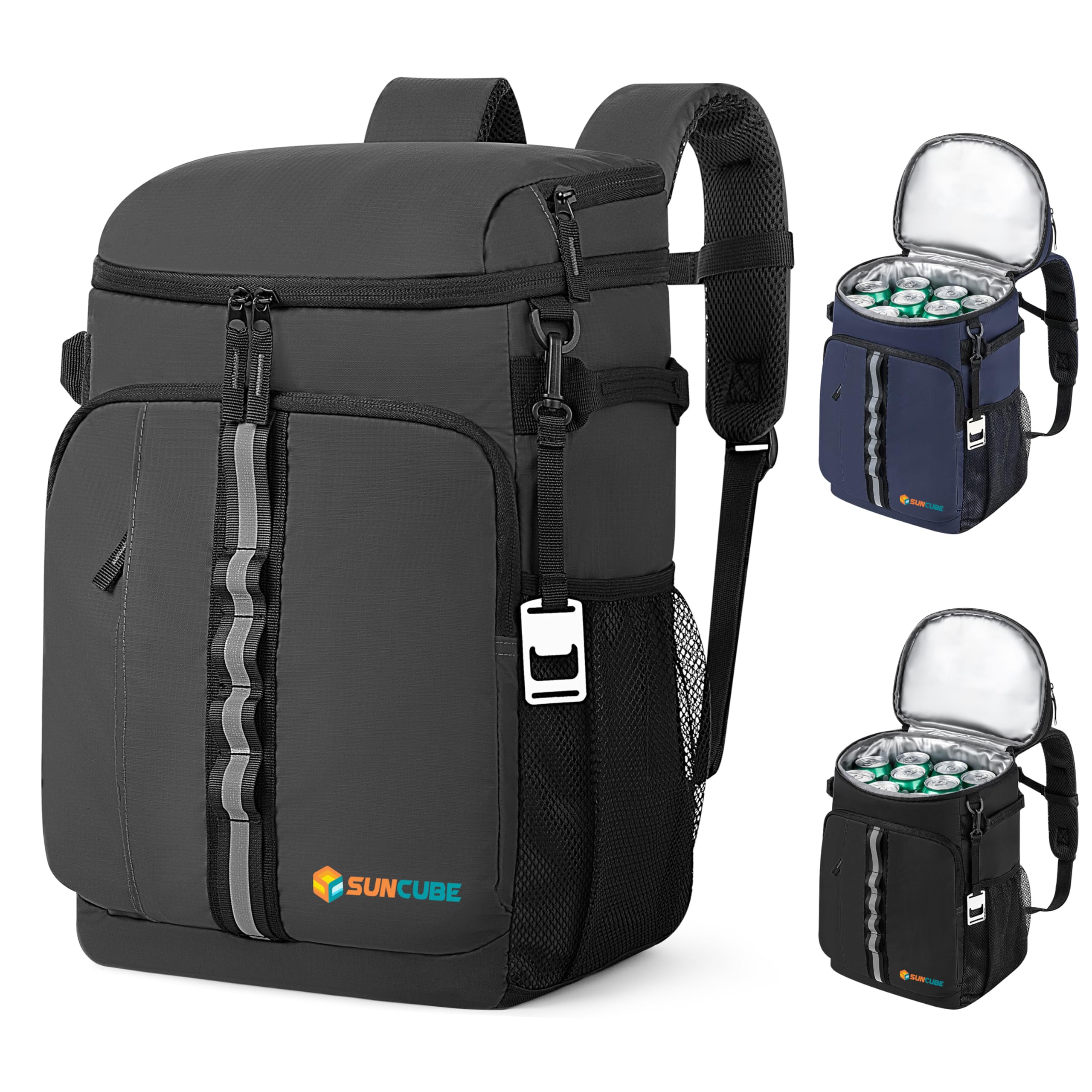 Sun Cube grey exterior suited for beach, camping, and travel