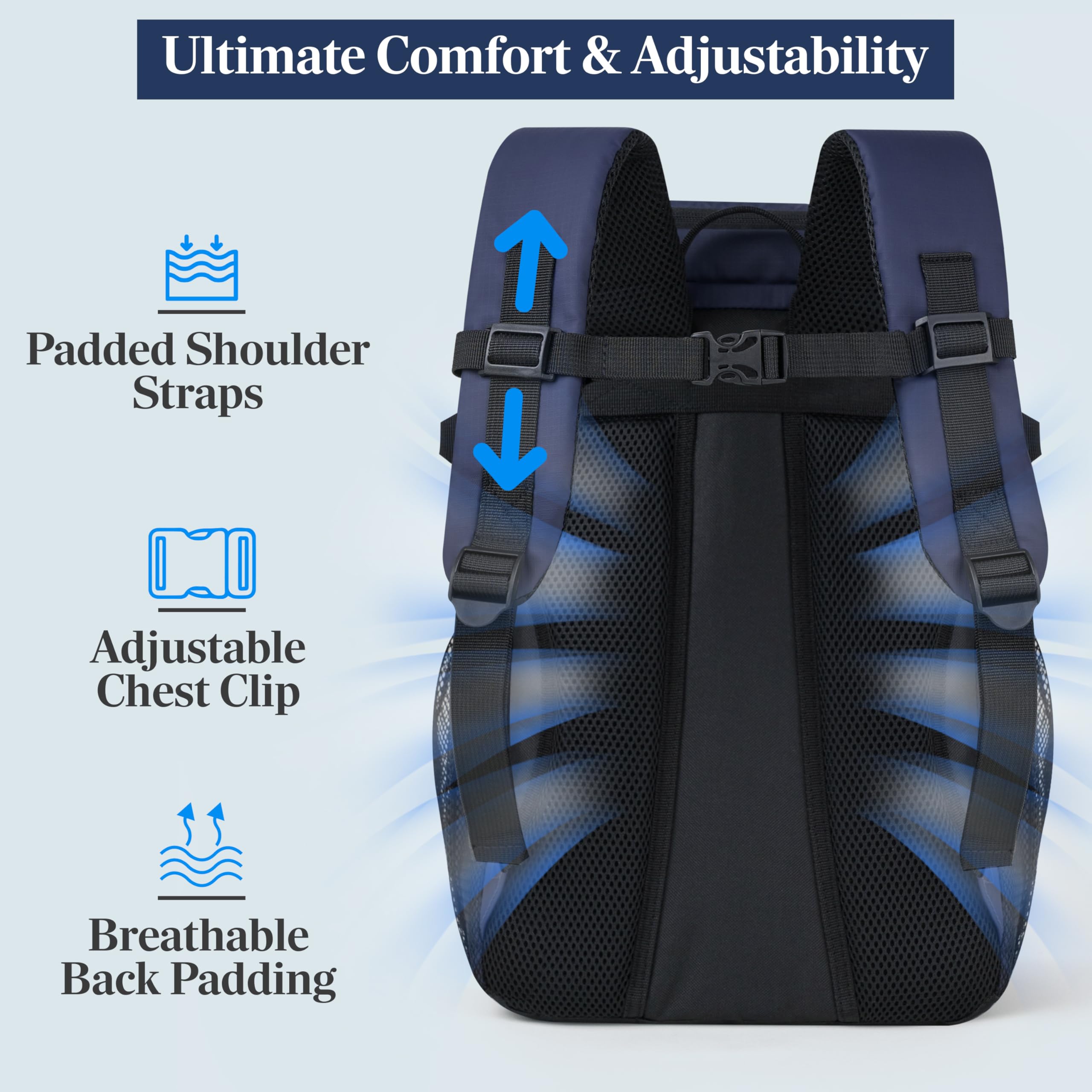 SUN CUBE top insulated pocket keeps snacks fresh during adventures.
