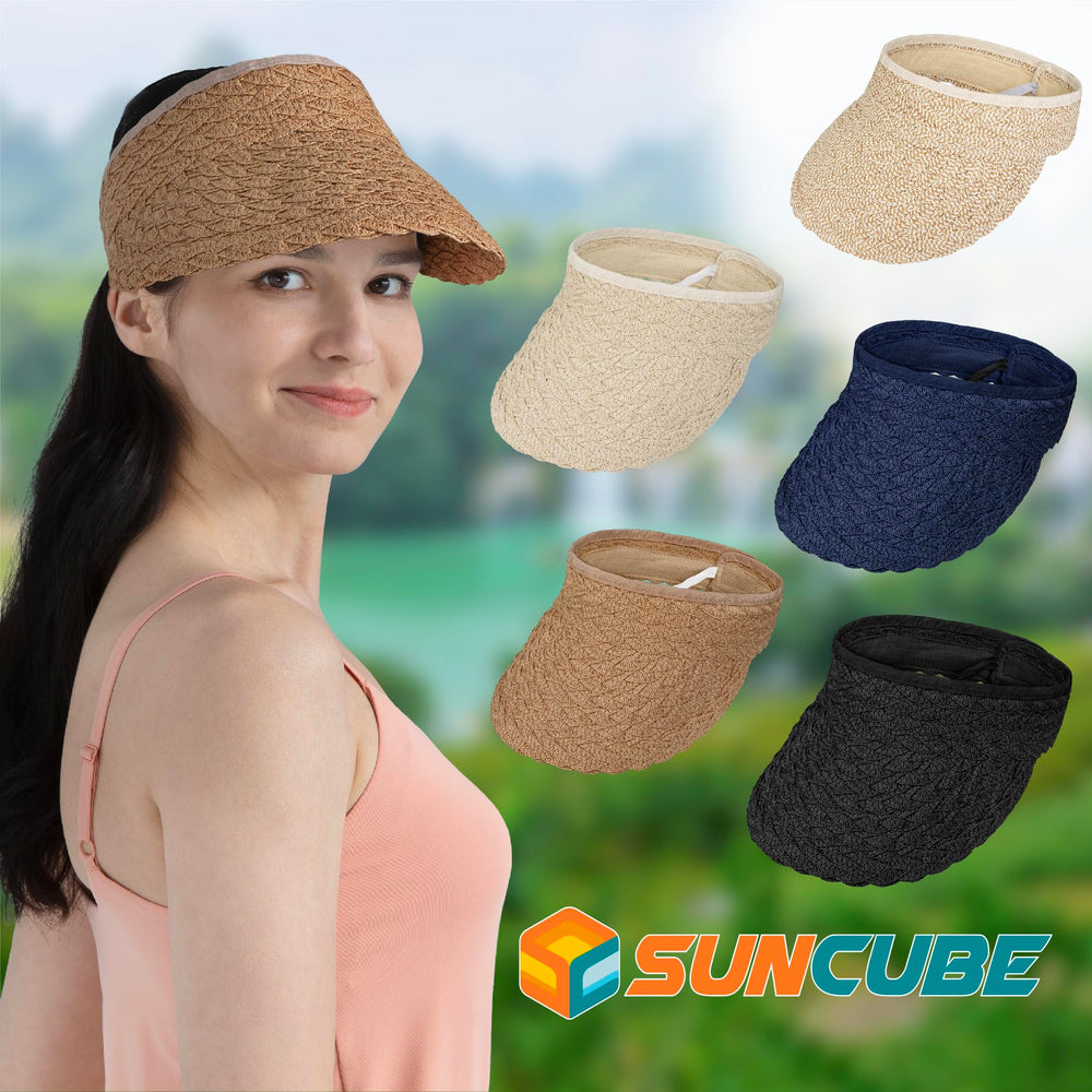 SUN CUBE beach and golf visor ideal for sunny outdoor sports