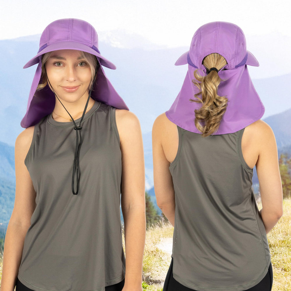 SUN CUBE hiking sun protection hat ideal for strolling, fishing, or picnics.