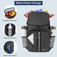 Sun Cube insulated liner and heat-seal detail highlights cold retention