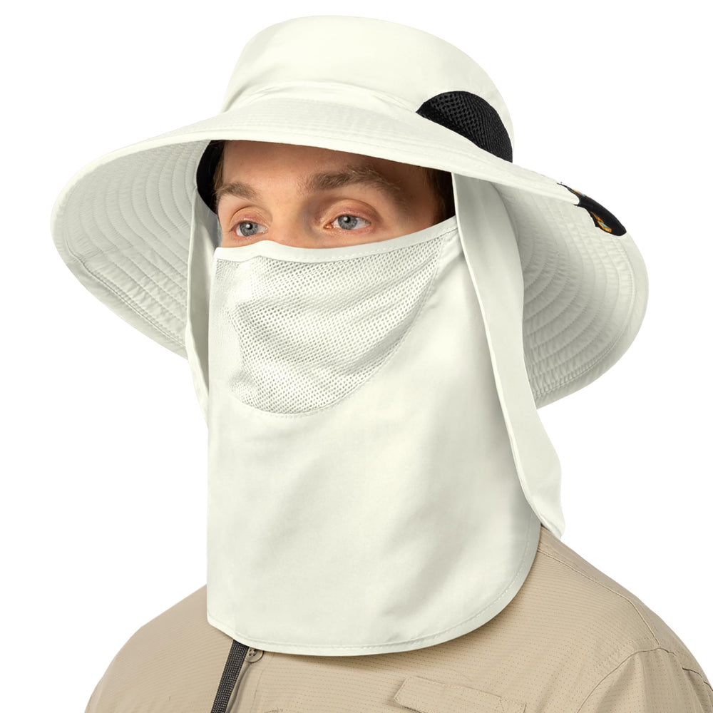 SUN CUBE packable safari hat fits in a bag for travel