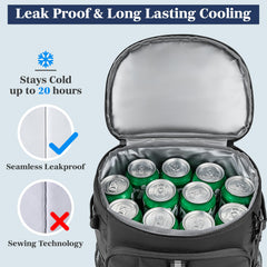 Sun Cube side mesh pocket ready for water bottle storage