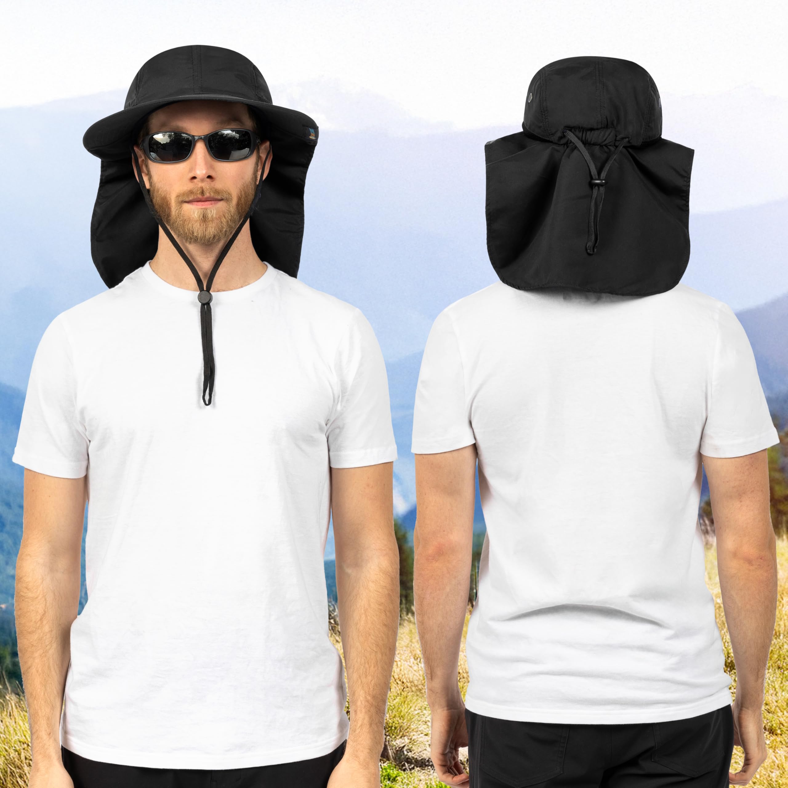 SUN CUBE Sun Hat packable design fits easily in luggage.