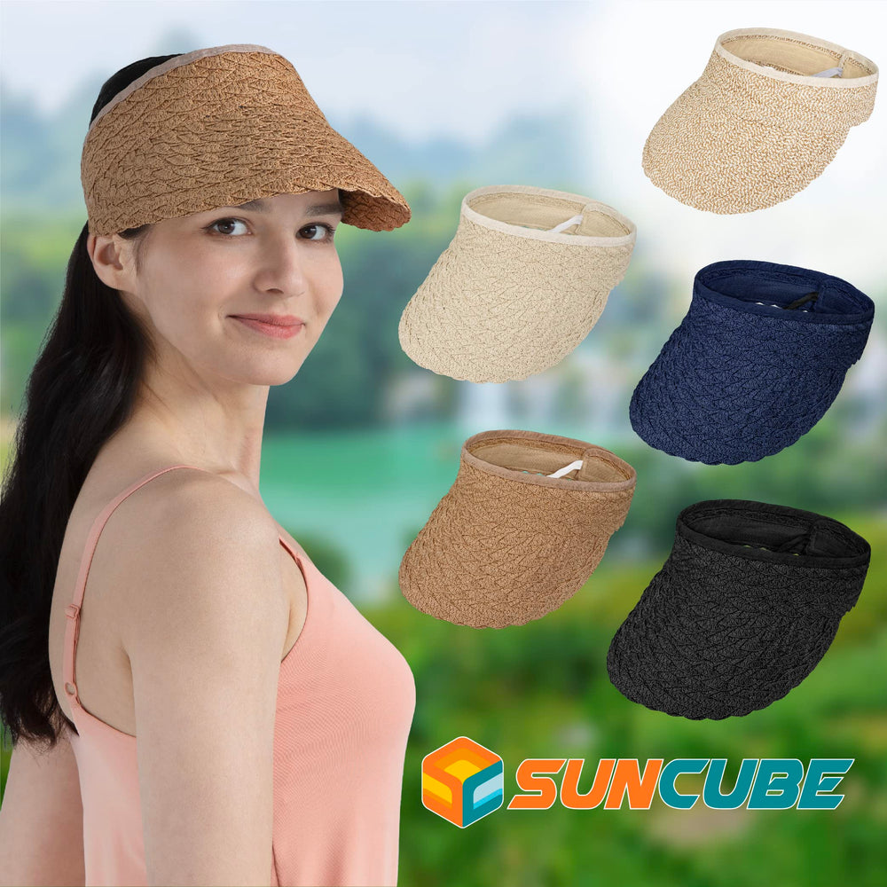 SUN CUBE breathable sweatband adds comfort on hot days