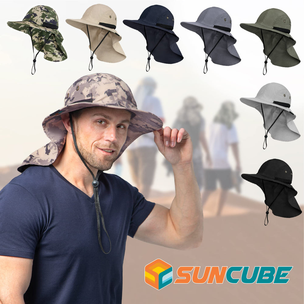 SUN CUBE unisex one-size-fit suits men and women.