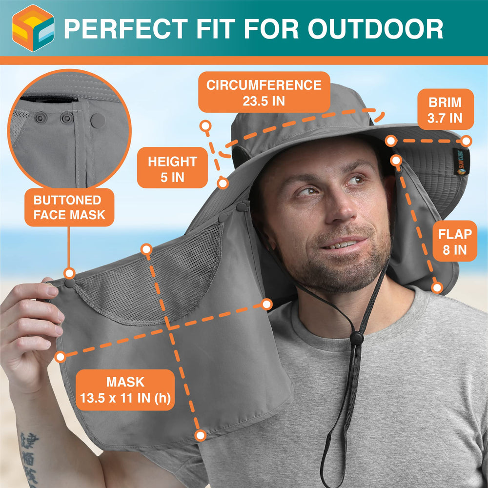 SUN CUBE water-resistant polyester fabric dries quickly after splashes.