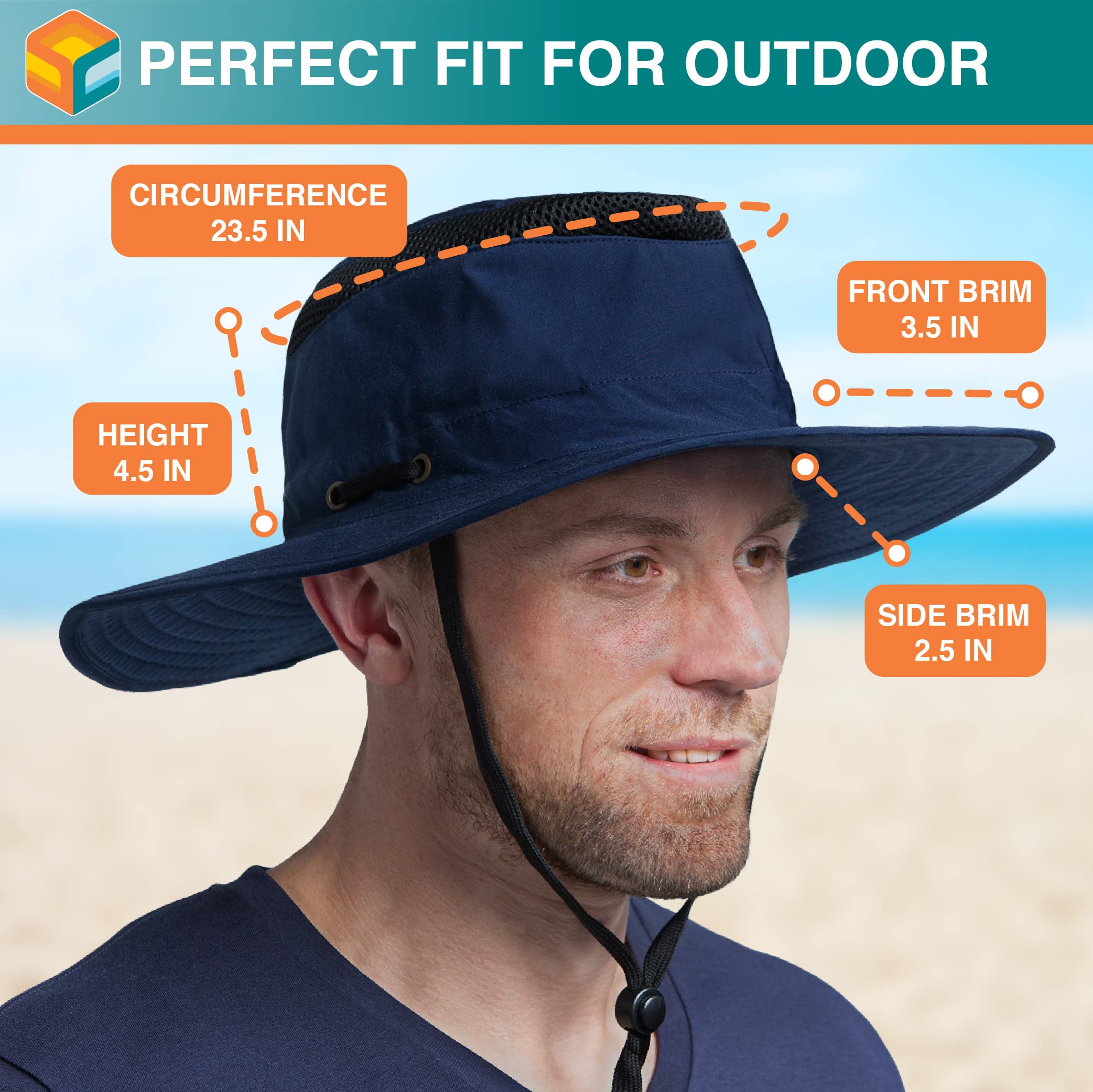 SUN CUBE water resistant fabric shielding from light showers
