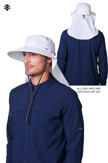 Clip-on reflective chin strap detail