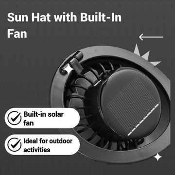 Wide brim with UPF 50+ sun protection