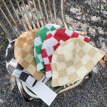 Hat folded for packing and travel