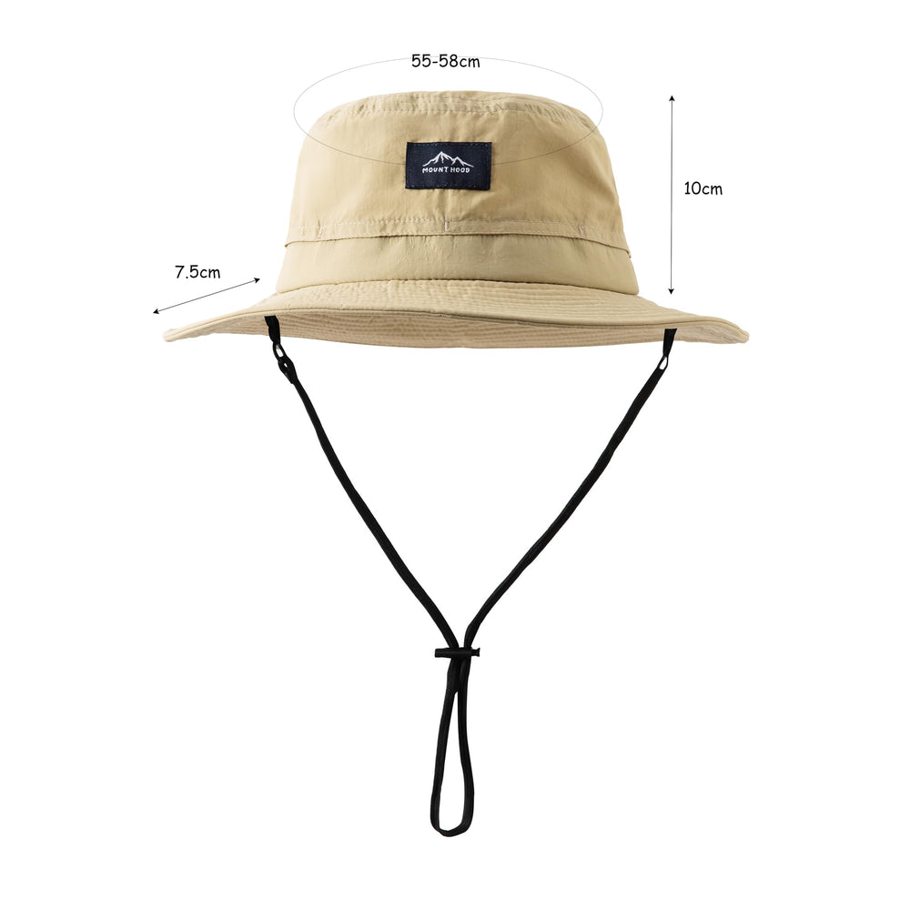 Women's UPF 50+ sun hat with adjustable back band