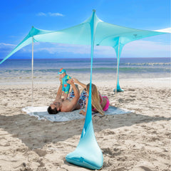 SUN NINJA sand shovel included for beach play and digging fun