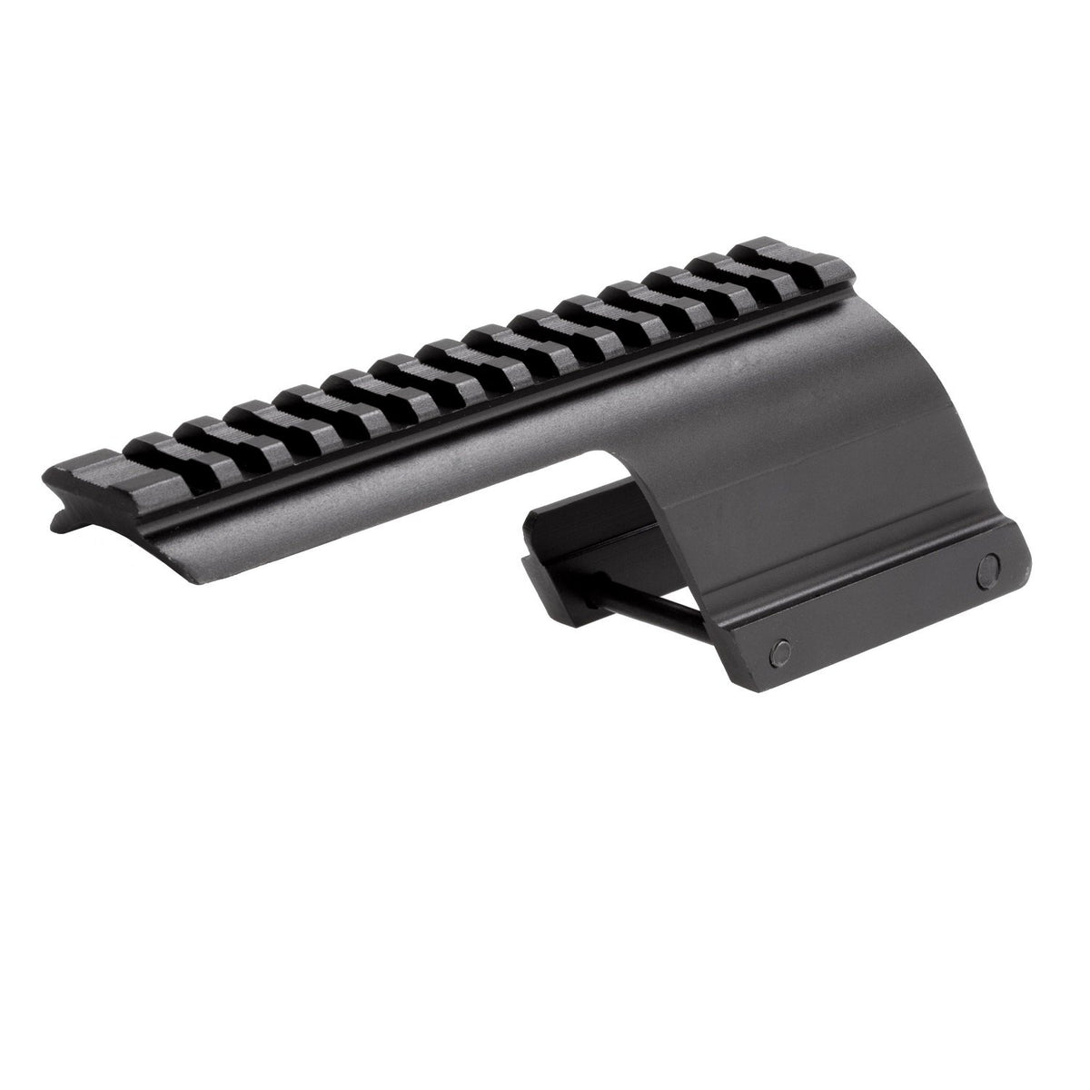 Sun Optics Mossberg 500 saddle scope mount for 20 ga enables quick optic setup