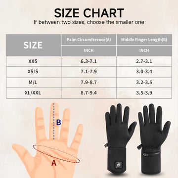 Sun Will heated glove liners lightweight fit supports comfortable mobility during skiing.