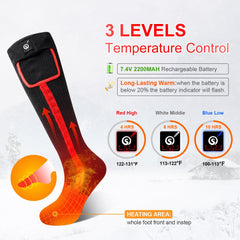 Sun Will heated socks battery-pack-controller for easy on-the-go heat adjustment