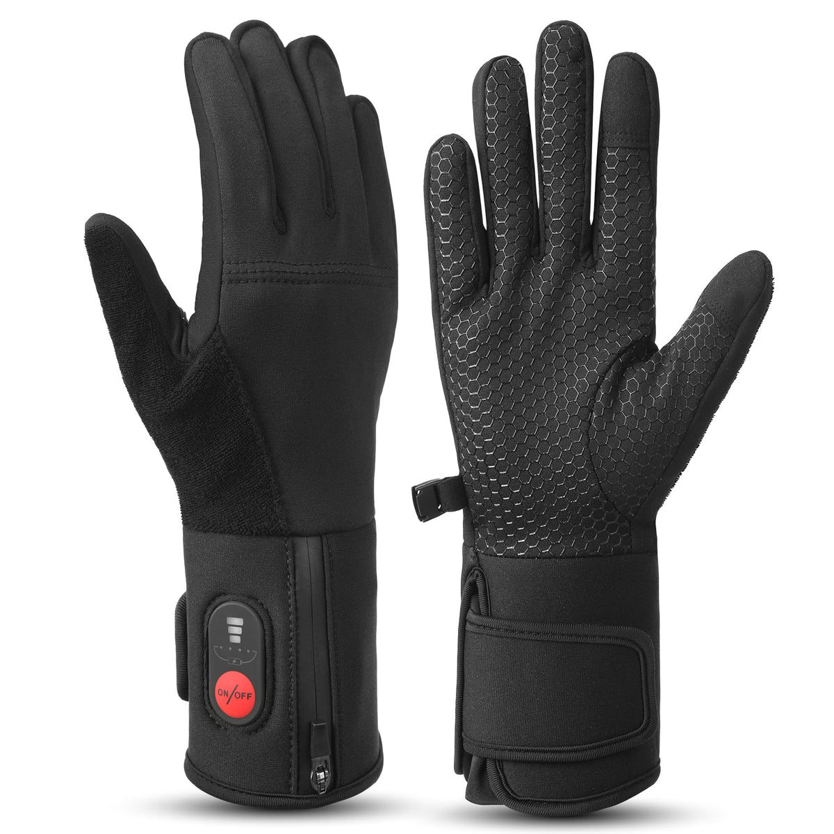 Sun Will heated glove liners with full-hand heating deliver all-around warmth for cold days.