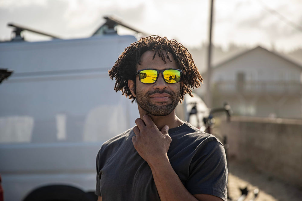Suncloud Rambler frame made with Evolve material for durable, lightweight wear