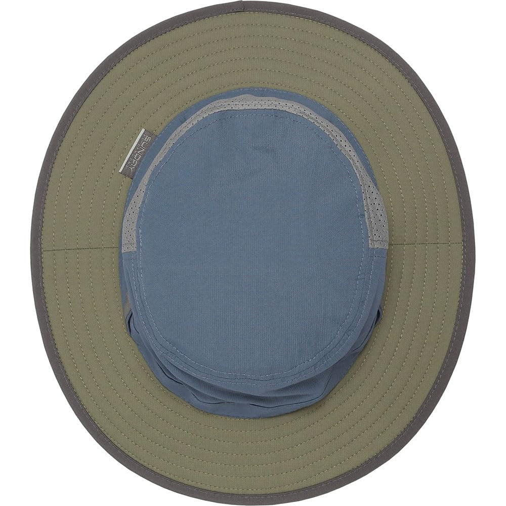 Sunday Afternoons Brushline Bucket Hat side ventilation demonstrates breathable crown for warm days.