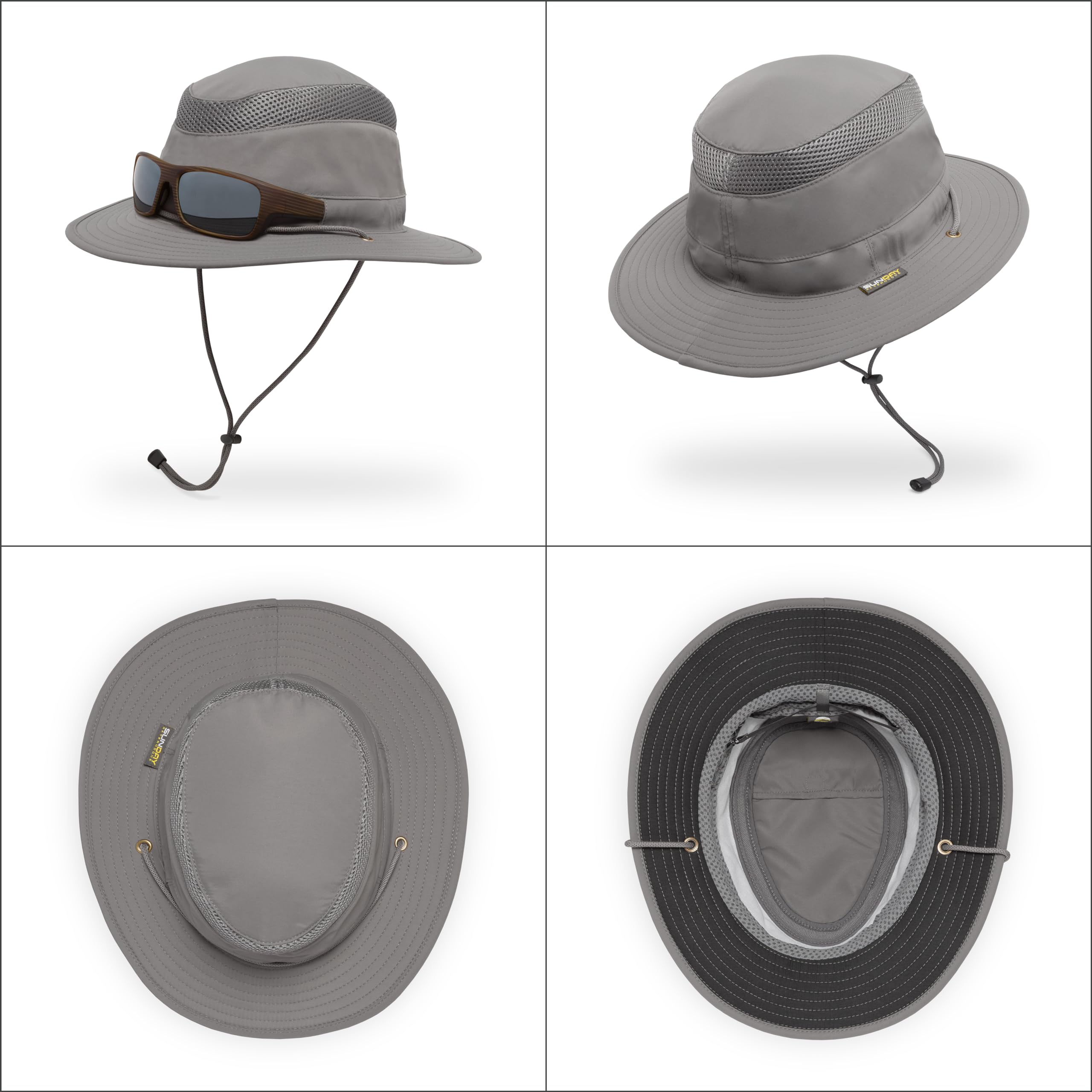Sunday Afternoons Charter Escape Hat water-repellent finish helps you stay dry outdoors