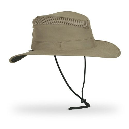 Sunday Afternoons Charter Hat sunglass lock secures eyewear during active days.