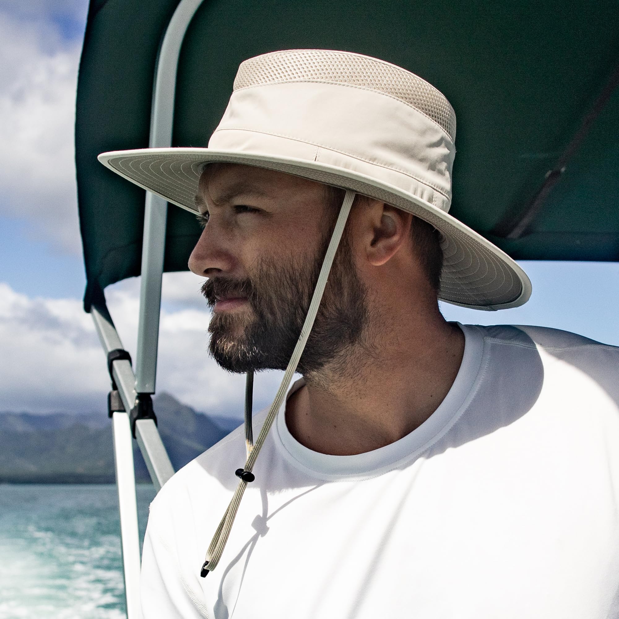 Sunday Afternoons Charter Hat crown ventilation improves breathability in heat