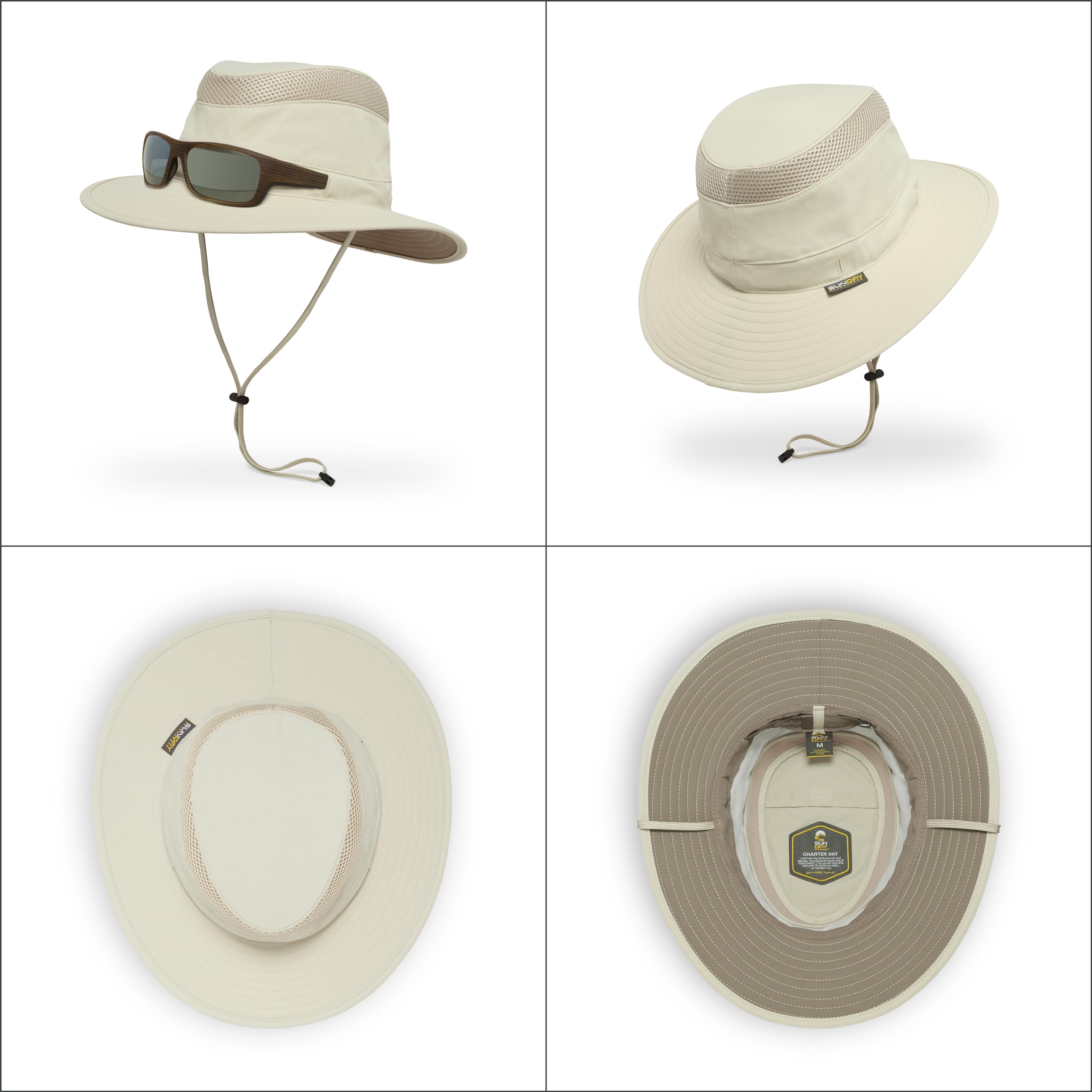 Sunday Afternoons Charter Hat water-repellent finish resists splashes and stains
