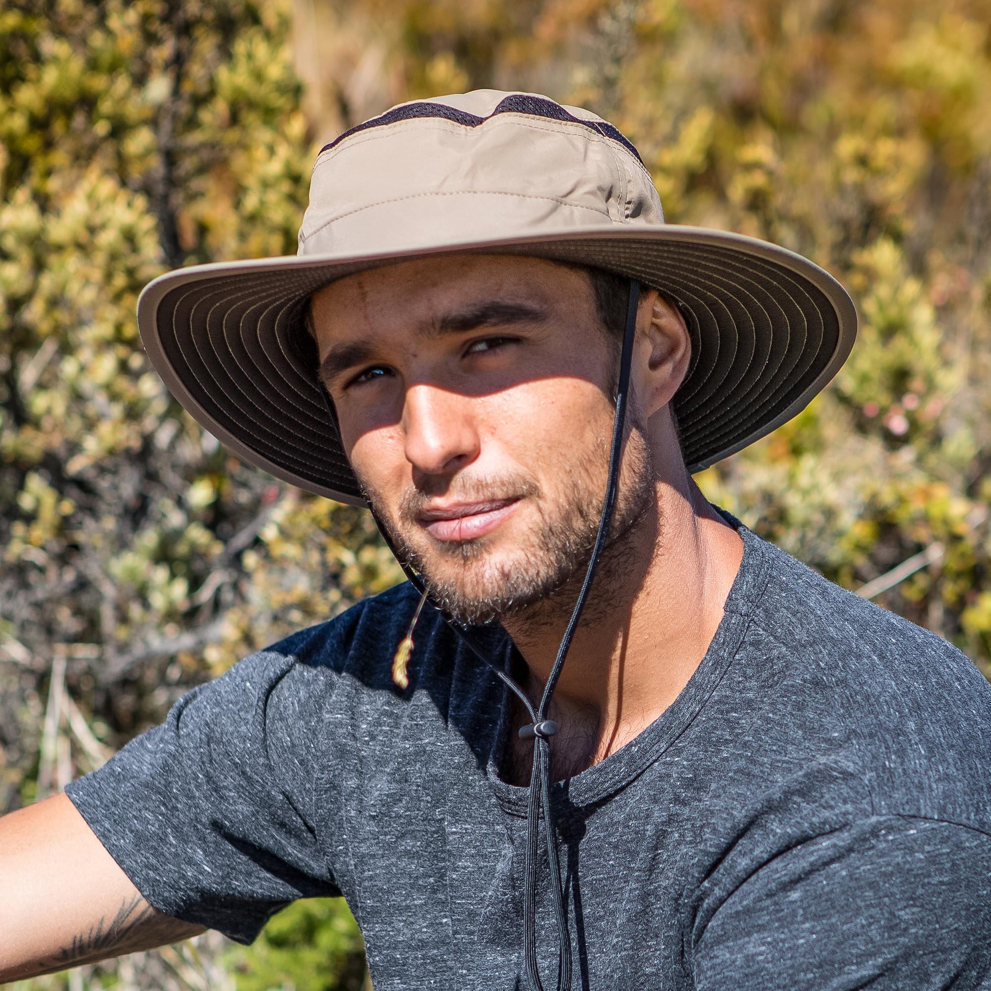 Sunday Afternoons Cruiser Hat water-repellent DWR helps shed light rain during hikes