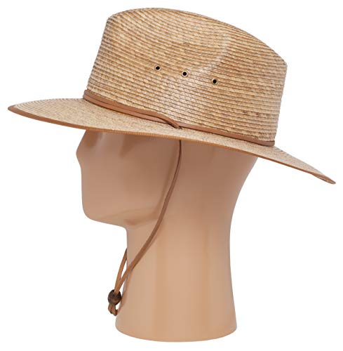 Sunday Afternoons Islander hat leather band detail and craftsmanship