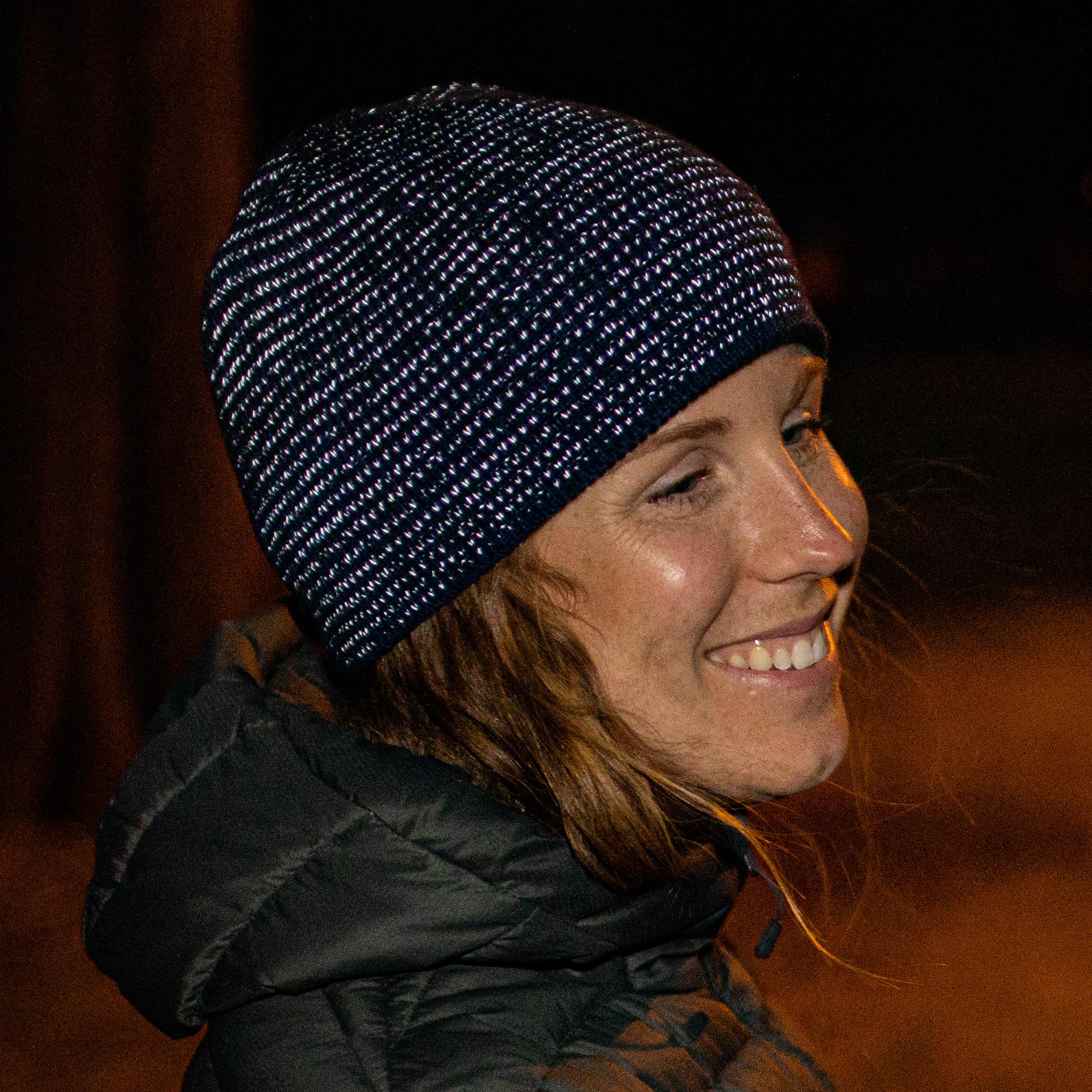 Crushable travel-friendly beanie fitting into a pocket