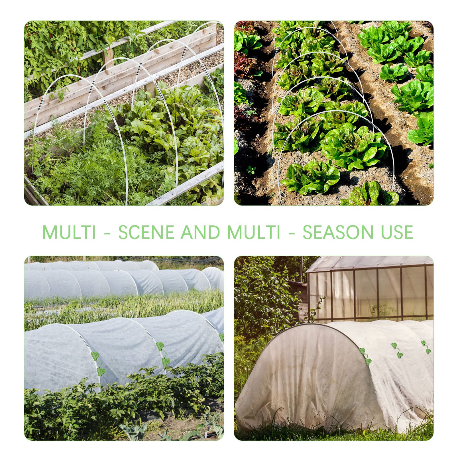 SUNFECILI tarp-pole-ground-fixed-head provides reliable anchoring on varied ground.