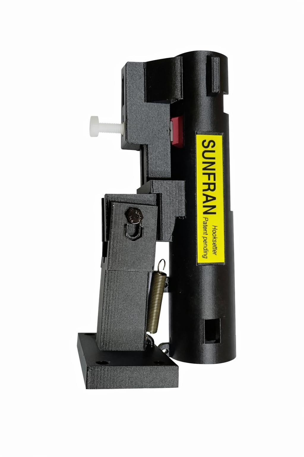 SUNFRAN Hooksetter lifetime warranty label and replacement promise.