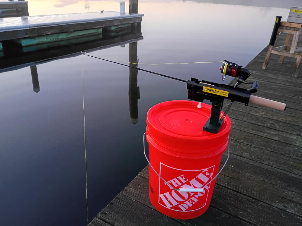 SUNFRAN Hooksetter requires no batteries or line rerouting for quick engagement.