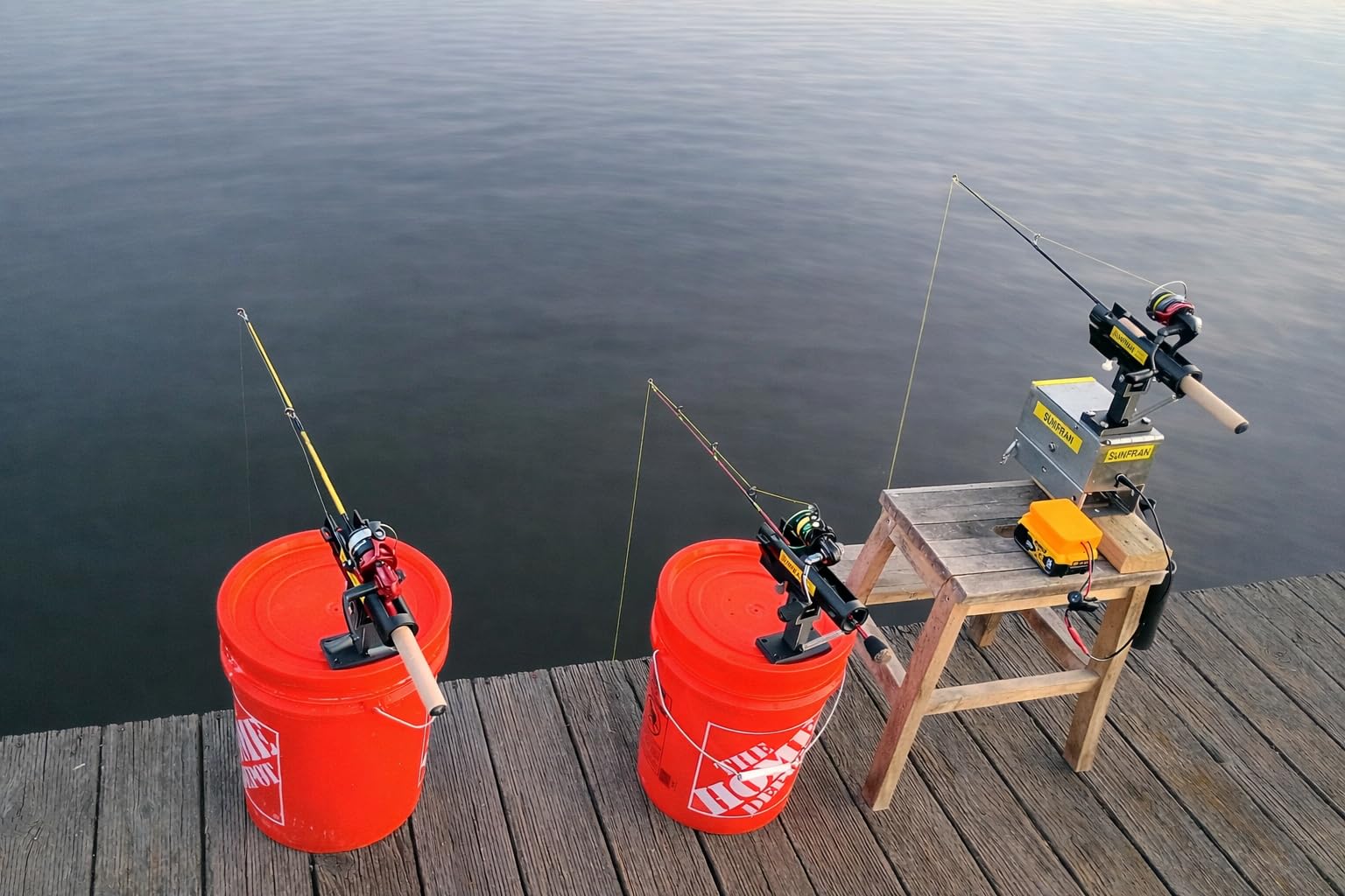 SUNFRAN Hooksetter Smart Jigger compatibility expands jigging options.