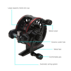 SUNGOOYUE double-speed reel action enhances efficiency for varied fishing tasks.