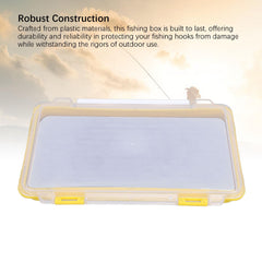 SUNGOOYUE jig box interior showing foam dividers, organized tackle at a glance.