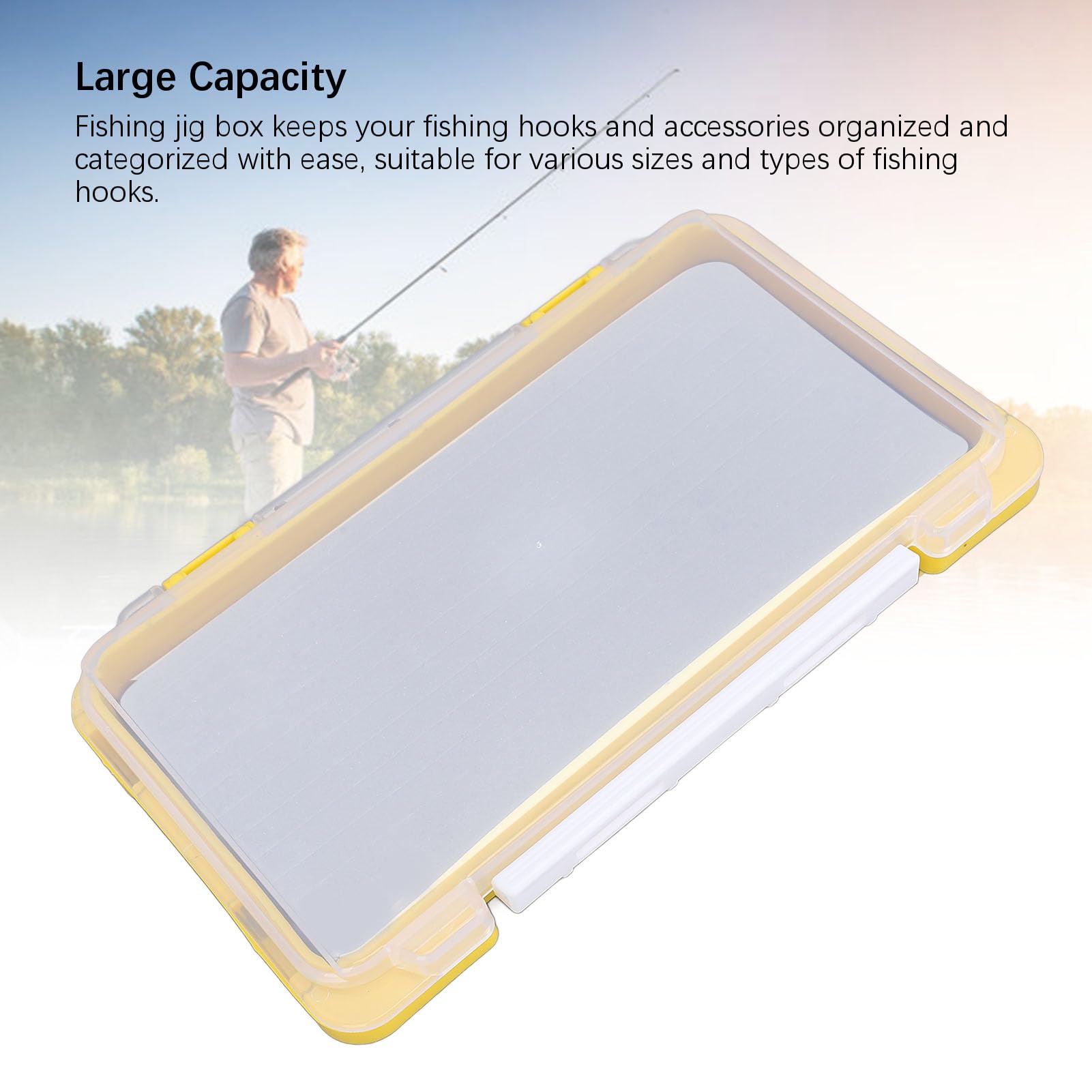 SUNGOOYUE box with latch, durable plastic for daily use.