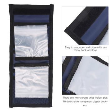 SUNGOOYUE fly fishing leader wallet external hook for easy access.