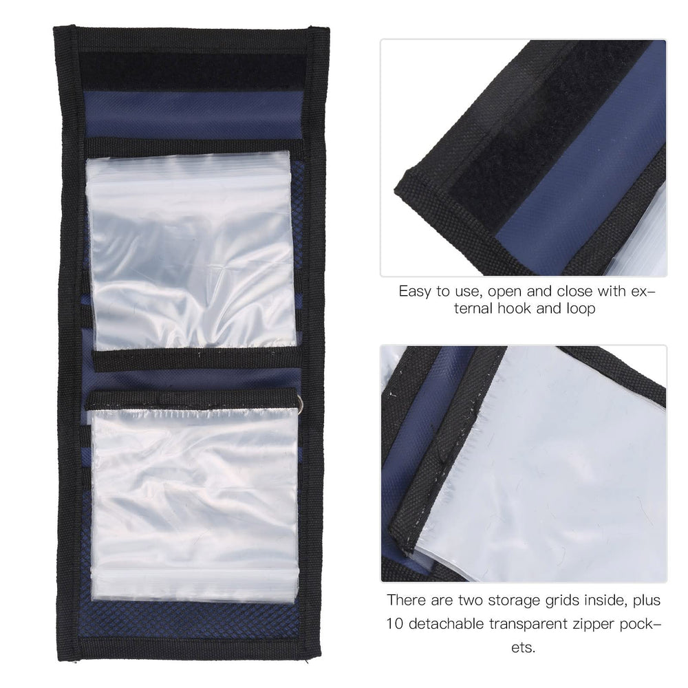 SUNGOOYUE fly fishing leader wallet external hook for easy access.