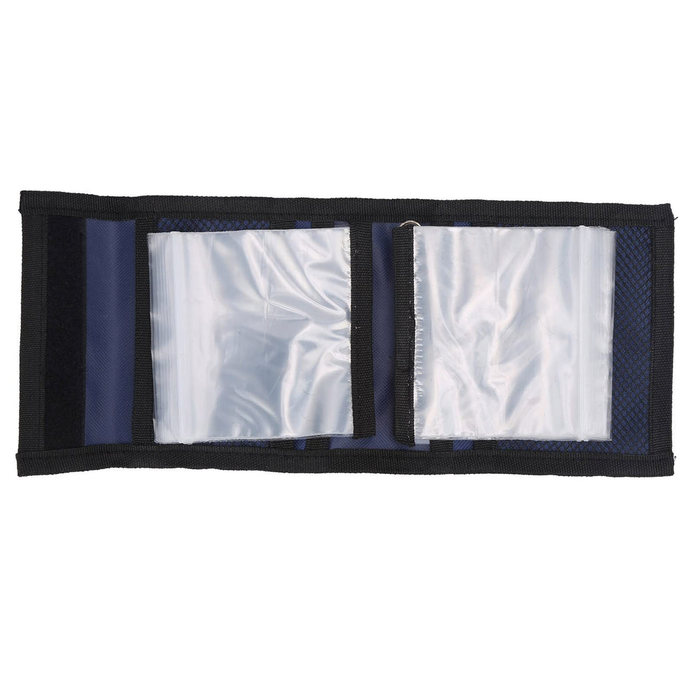 SUNGOOYUE fly fishing leader wallet with lanyard attachment for hands-free carry.